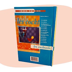 livre cocktails, mixologie, bar vintage, recettes de boissons, art de vivre, décoration rétro, collection cuisine, idées cadeaux, design années 90, livre illustré