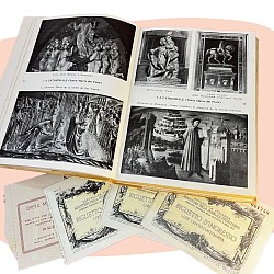 livre ancien, Florence, Italie, Renaissance, art italien, photographie vintage, architecture, patrimoine, édition illustrée, collection art , livre vintage retro florence ville italie illustrations les filles les meufs concept store pop up