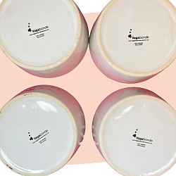 bols en faïence, Vagabonde France, décor montagne, télécabines colorées, vaisselle contemporaine, style chalet, esprit montagnard, design graphique, céramique émaillée, set de 4 pièces, décoration hivernale, art de la table, concept store, les filles les meufs, garrigues sainte Eulalie, uzes