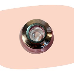 vase ampoule, verre teinté rose, design moderne, finition dorée, décoration originale, style industriel, déco contemporaine, objet poétique, forme ludique, accessoire créatif, vase minimaliste, idée cadeau design, concept store, les filles les meufs, garrigues sainte Eulalie, uzes